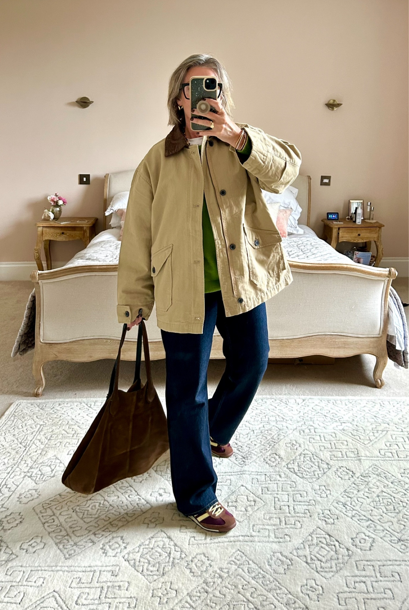 Jeans and Jackets 

Jacket is oos but linking the Stradivarius one which I have in a medium 
COS jeans size 30


Straight leg jeans
Autumn outfit 
Adidas trainers

#LTKmidsize #LTKover50style #LTKuk