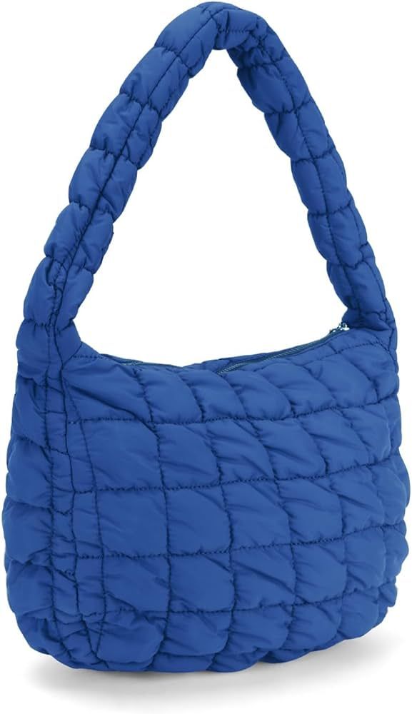 Quilted Tote Bag for Women, Puffer Bag Lightweight Puffy Tote Bag Quilted Padding Shoulder Bag Tr... | Amazon (US)