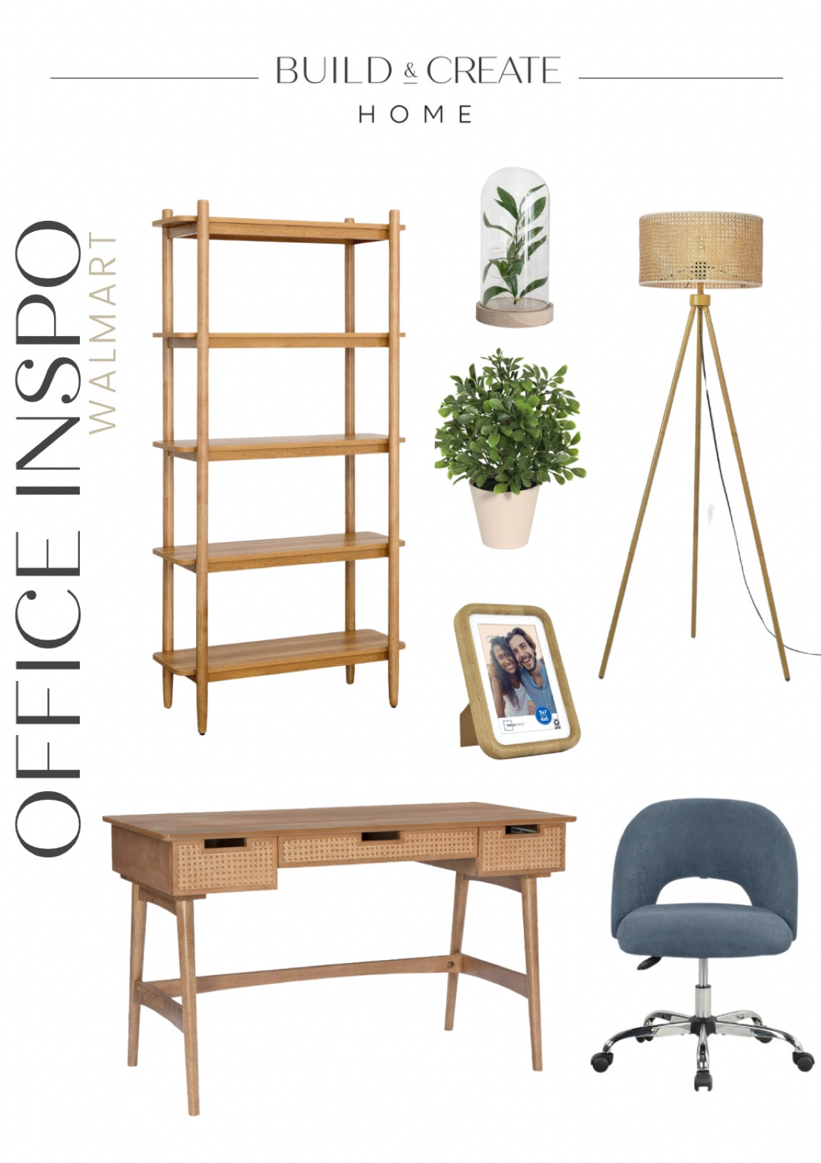Office inspo with new and affordable pieces from Walmart! 

#LTKfindsunder100 #LTKsalealert #LTKhome