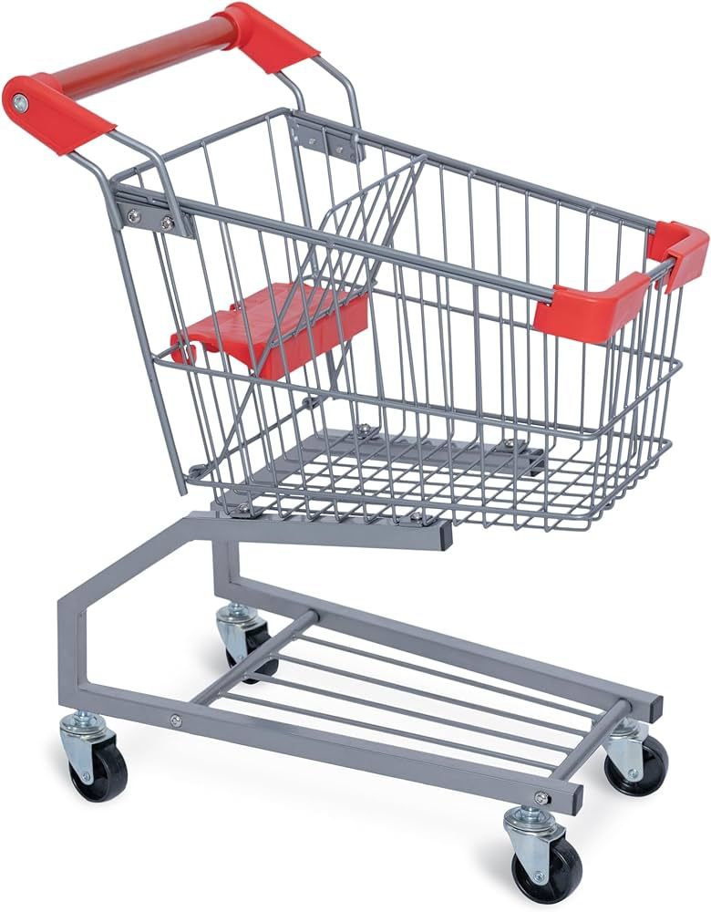 Milliard Toy Shopping Cart for Kids, Toddler Shopping Cart Toy | Amazon (US)