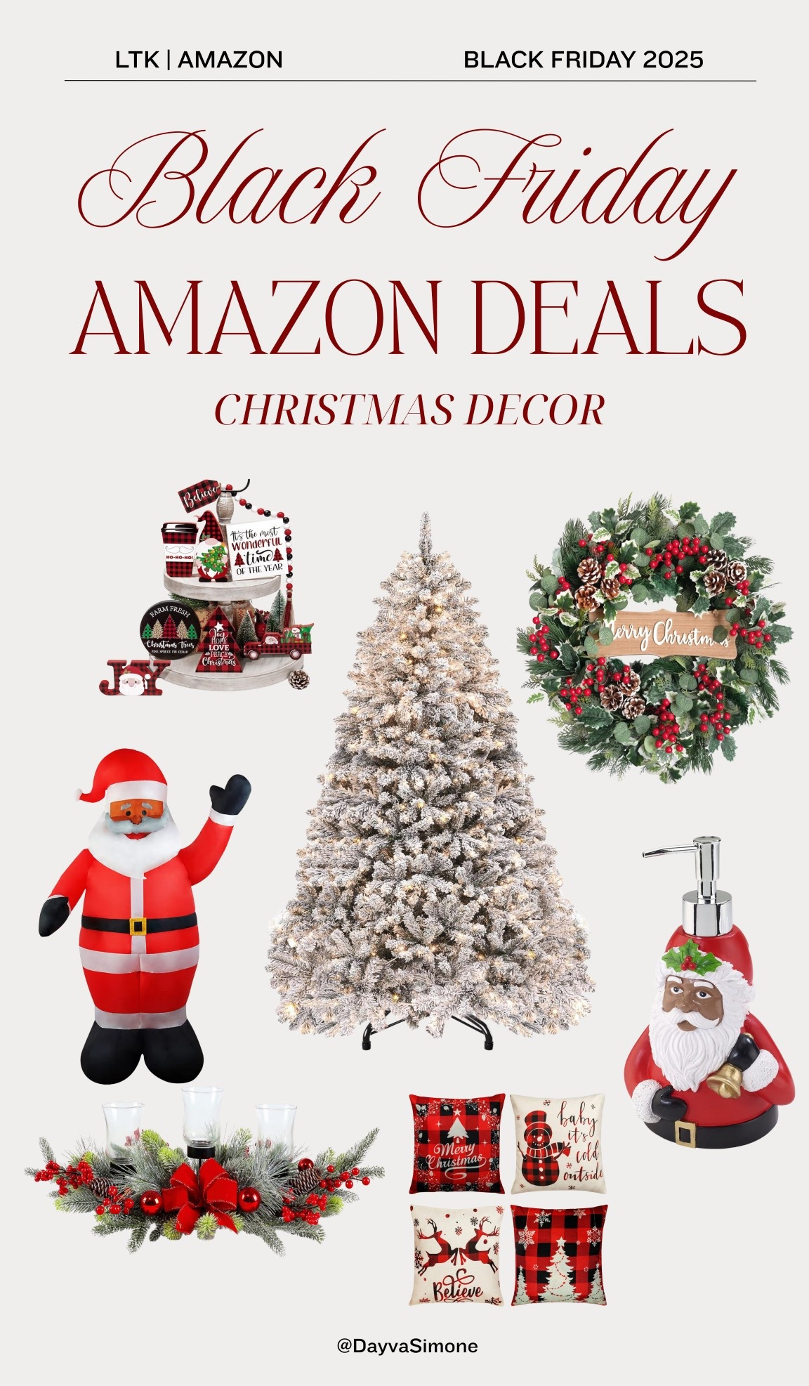 @amazon has some amazing Black Friday deals on Christmas decor! These are def must-haves! #ad #founditonAmazon #winterfavorites2025

#LTKCyberWeek #LTKHome #LTKGiftGuide