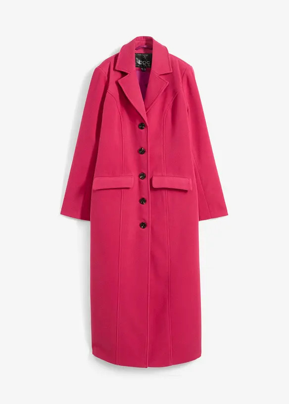 Mantel aus Wollimitat in Maxilänge | Bonprix DE