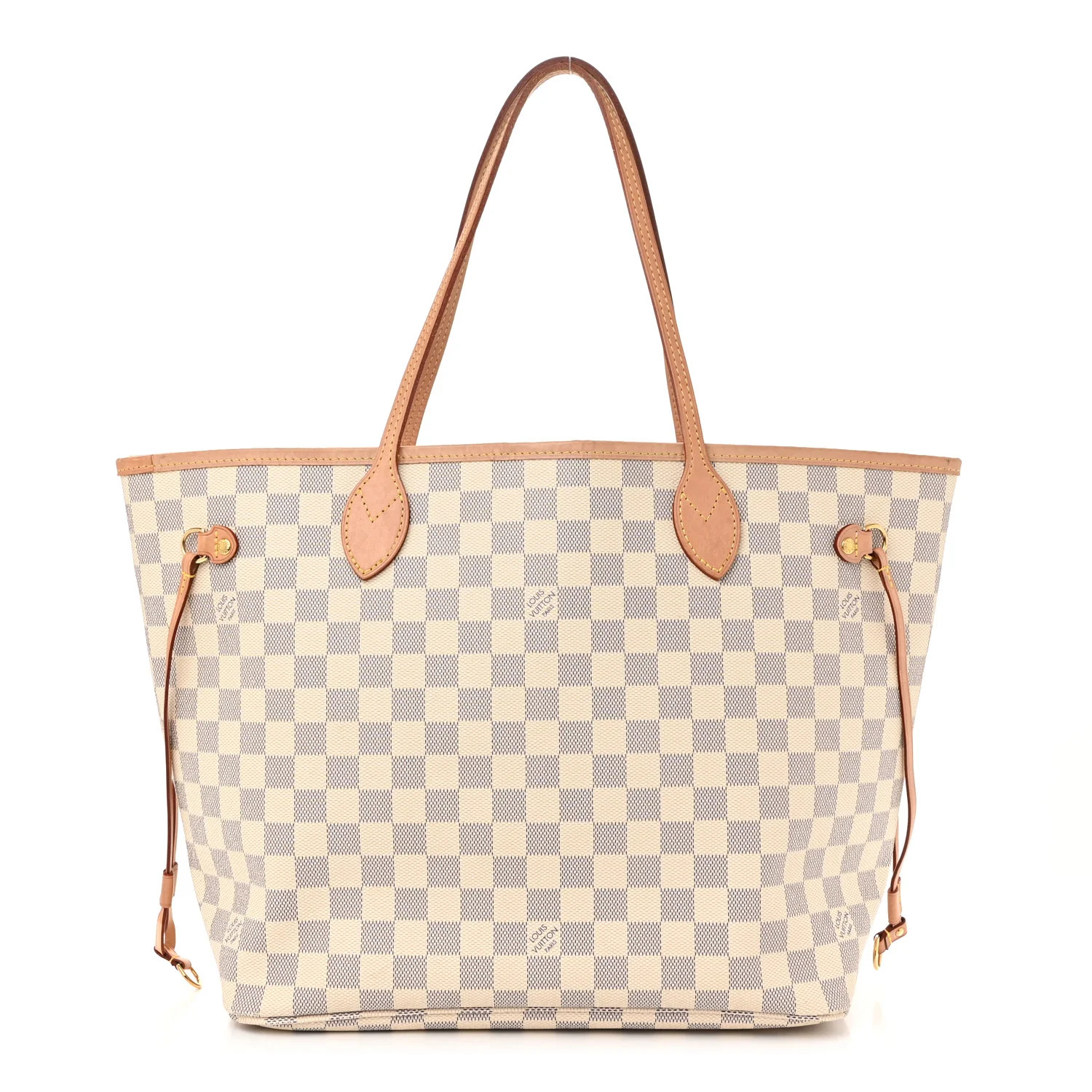 Louis Vuitton Damier Azur Neo Neverfull MM Rose Ballerine | FASHIONPHILE (US)