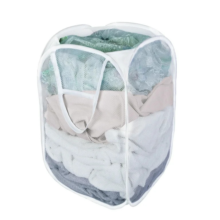 Mainstays Mesh Pop Up Hamper - Laundry and Home Organization | Walmart (US)