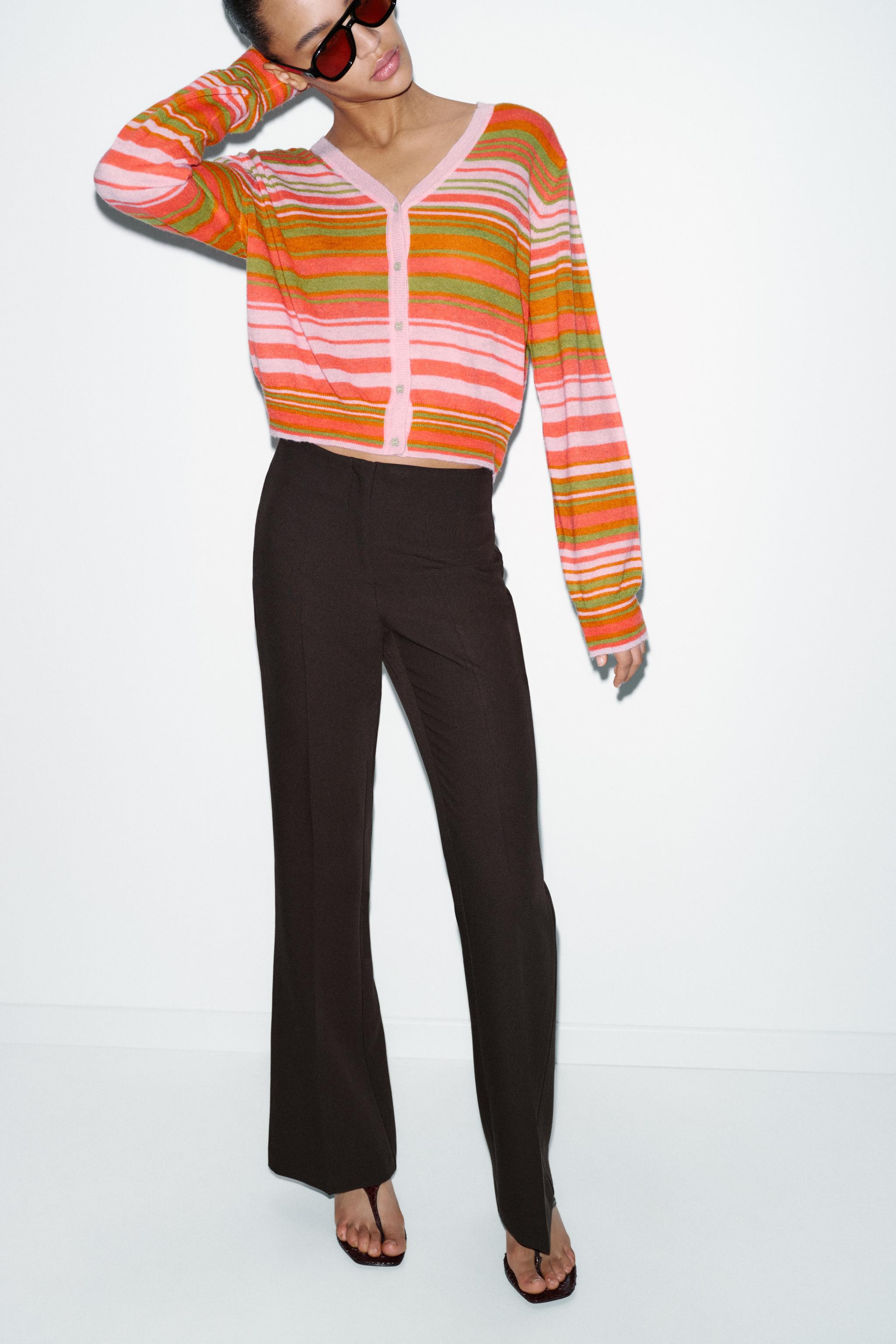 STRIPED CARDIGAN | Zara US