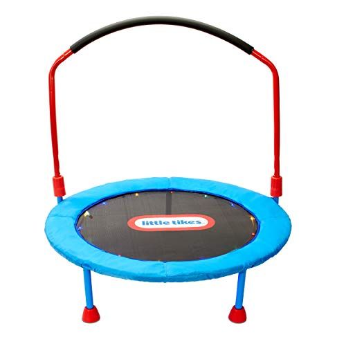 Little Tikes Light-Up 3-Foot Trampoline with Folding Handle for Kids Ages 3 to 6 | Amazon (US)