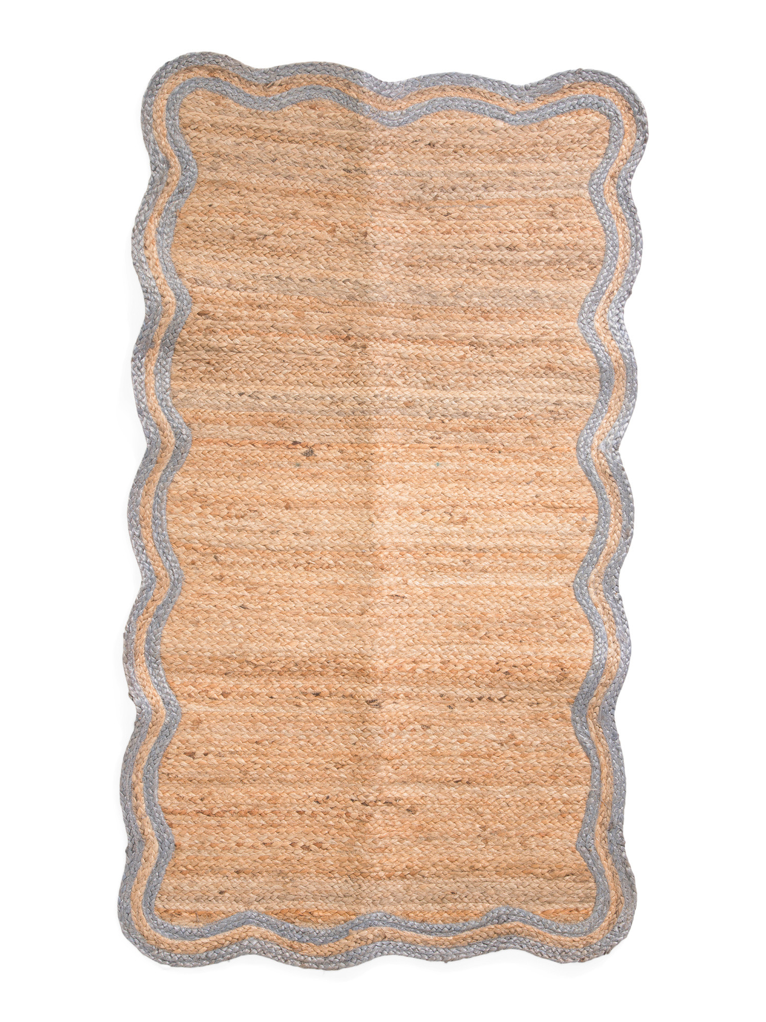 3x5 Scallop Jute Accent Rug | TJ Maxx