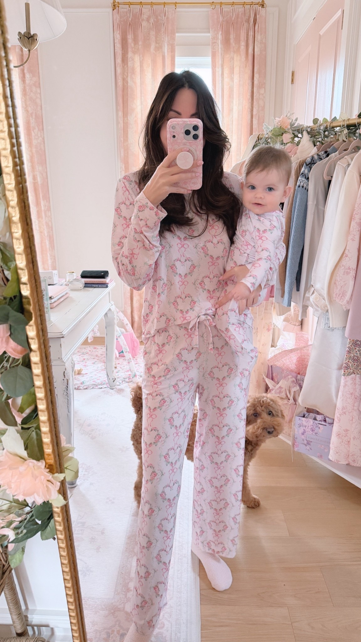 Our matching mommy & me pajamas! We’ll be in these all weekend! So cute for Valentine’s Day! 

#LTKBaby #LTKmomlife #LTKValentine