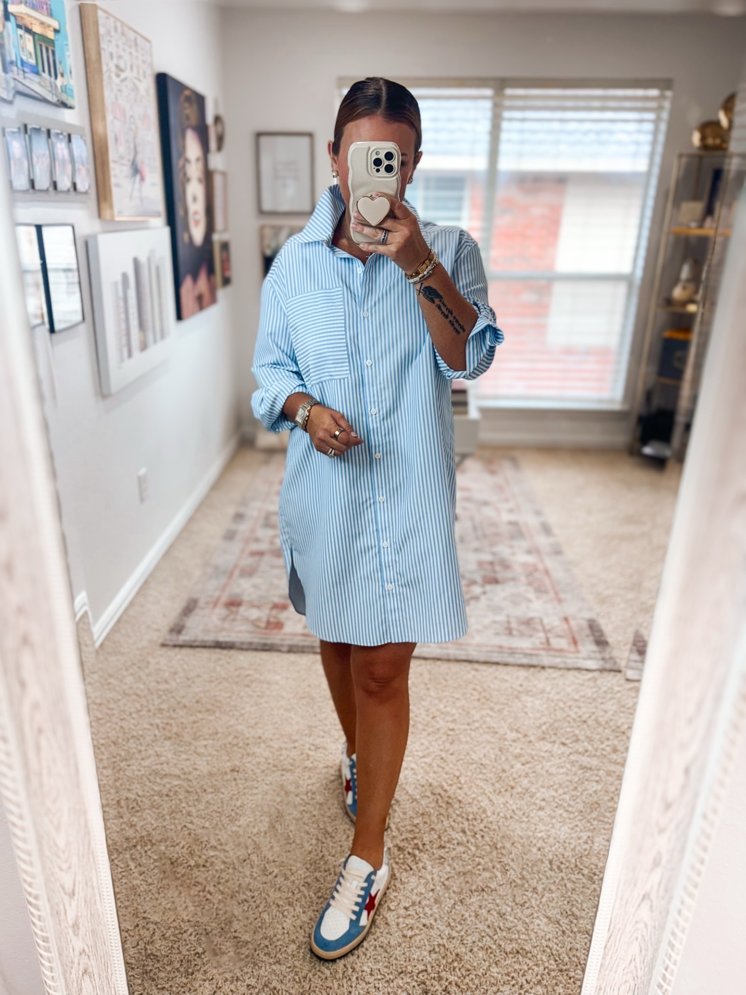 Linked look-alikes to help recreate this ootd 🩵

#LTKOver40 #LTKootd