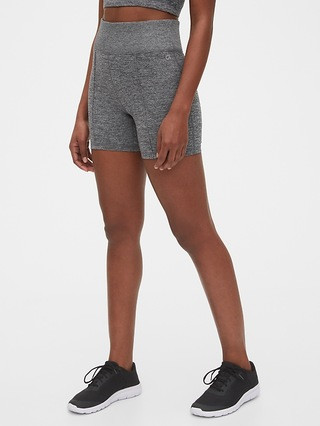 GapFit High Rise Brushed Jersey Yoga Shorts | Gap (US)