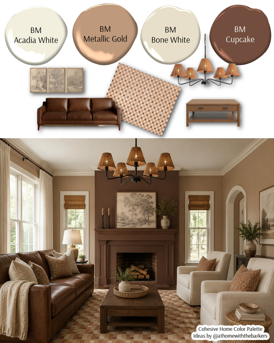 DIY home decorating living room mood board 

 #LTKHome #LTKSaleAlert