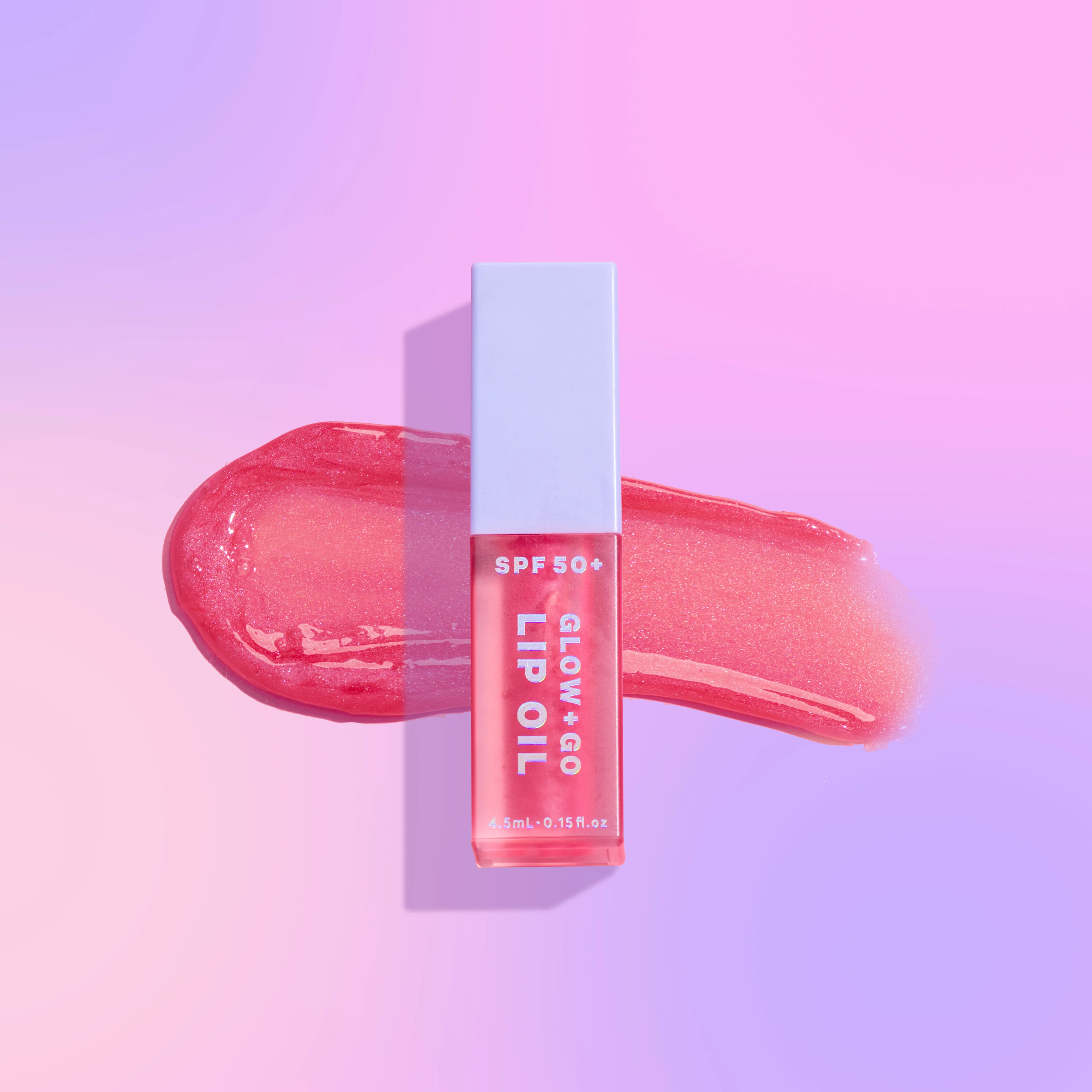 SPF50 Glow + Go Lip Oil in Watermelon | Naked Sundays | Naked Sundays