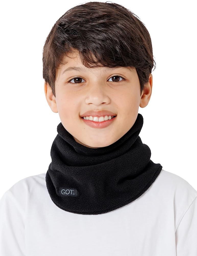 GOT Sports Kids Neck Warmer - Polar Fleece Ski Mask for Boys Girls - Double-Layer Scarf (Ages 7-1... | Amazon (US)