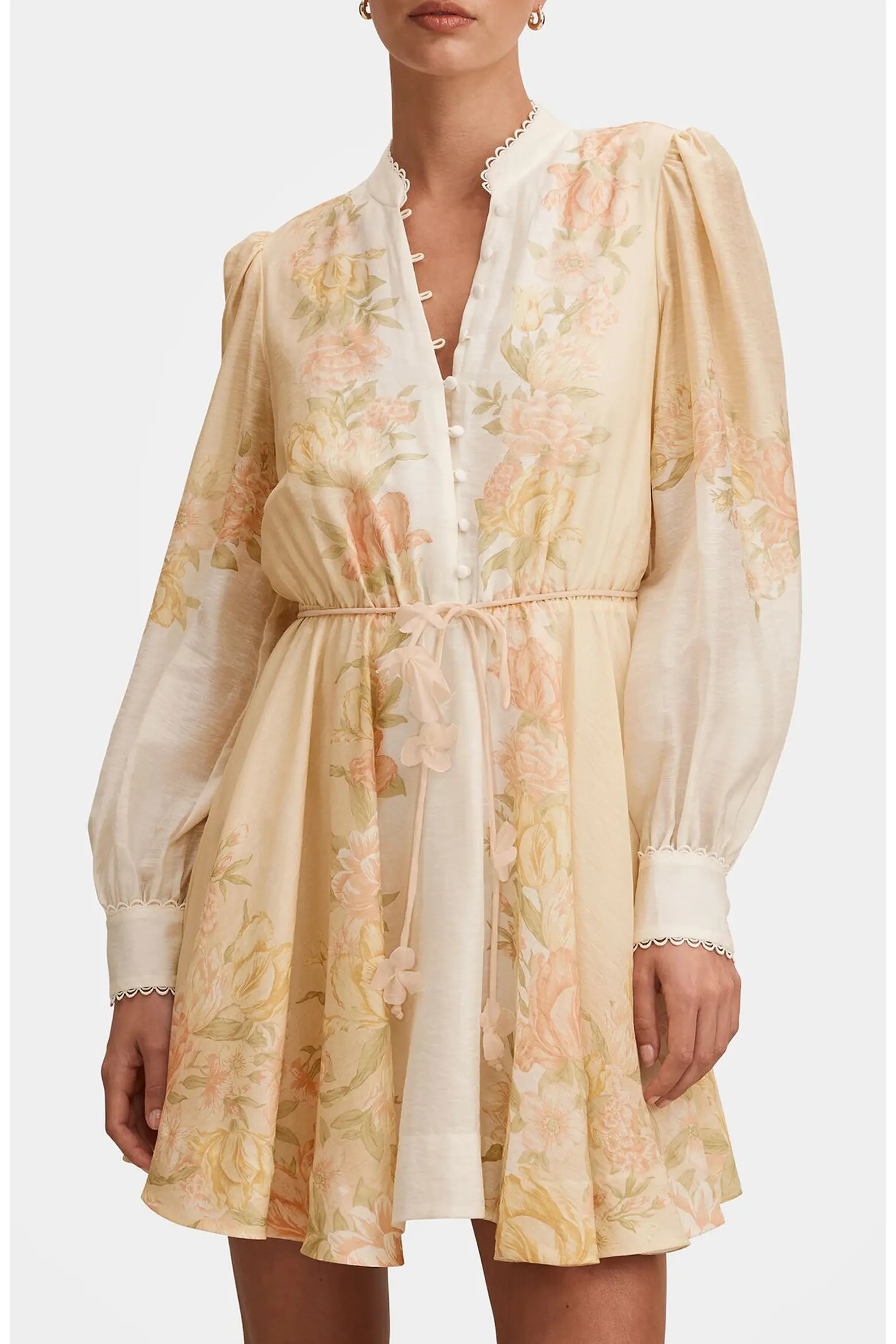 Shyla Floral Long Sleeve Minidress (Women) | Nordstrom | Nordstrom