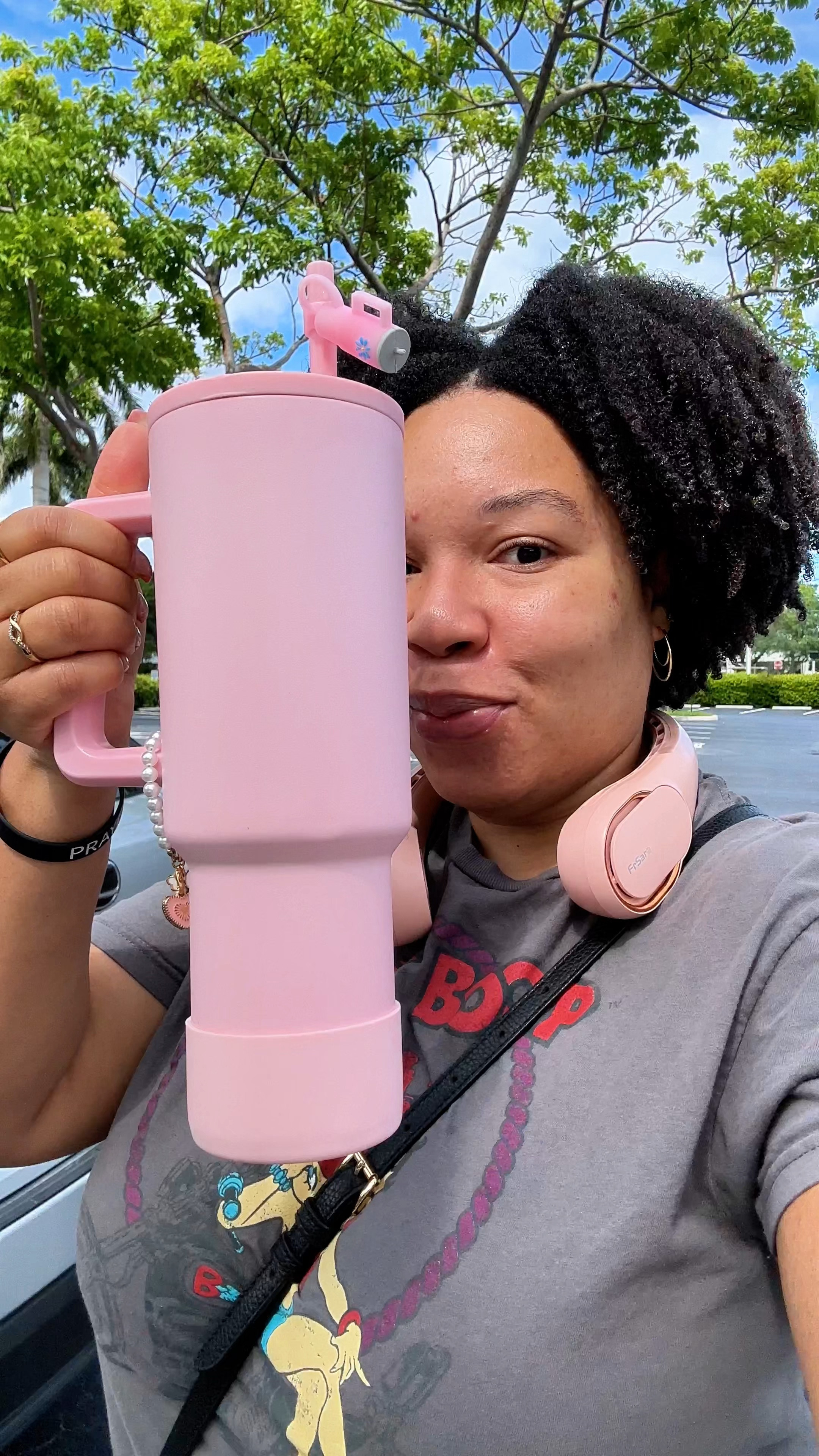 With the heat at an all
time high this summer, I carry my tumbler and neck fan with me everywhere I go to help me stay hydrated and cool.

Simple modern tumbler 
Amazon finds

#LTKFindsUnder50 #LTKSummerSales #LTKVideo