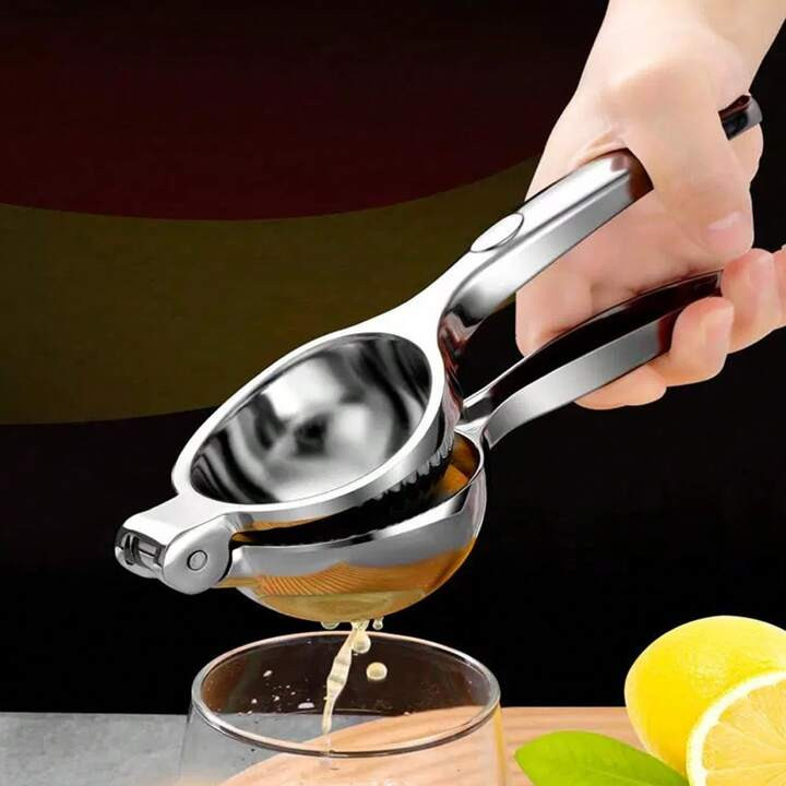 Espremedor de Limão Inox Manual Maciço Super Forte Utensilio para Cozinha Multiuso | SHEIN