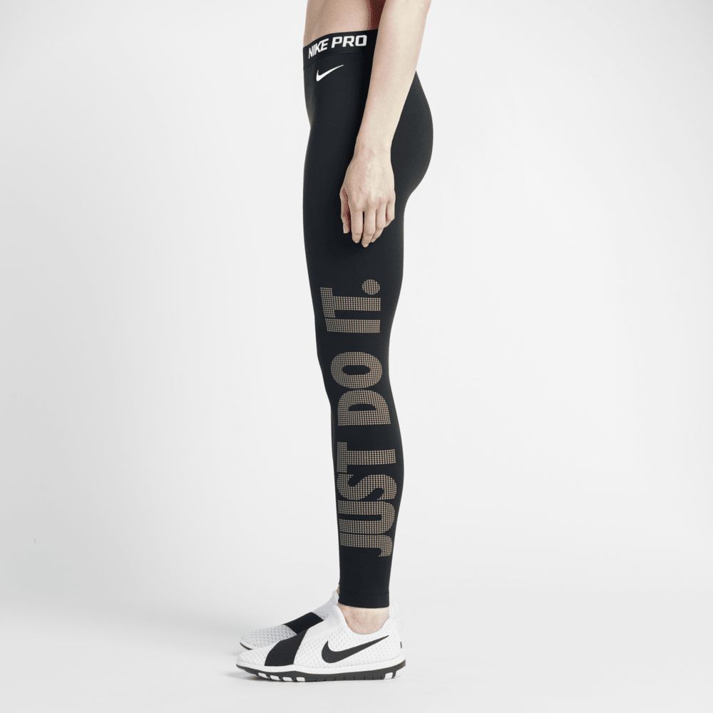 Nike Pro Warm Women's Graphic Training Tights Size XS (Black) | Nike US
