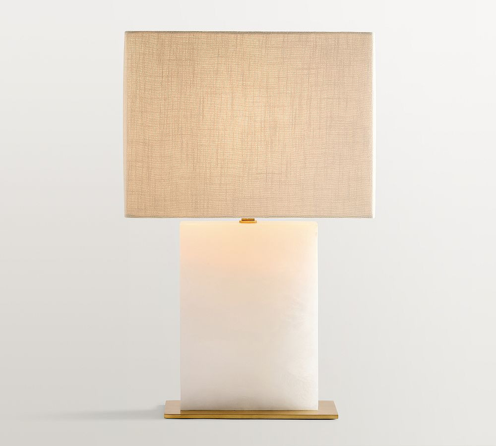 Windham Stone Block Table Lamp (21") | Pottery Barn (US)