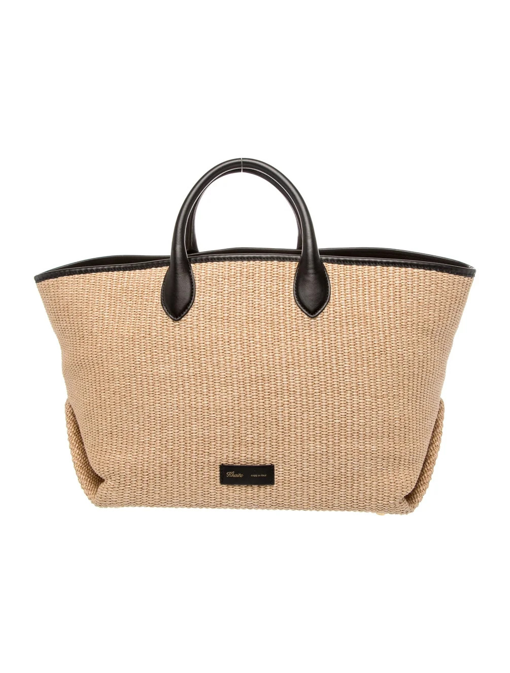 Straw Amelia Raffia Medium | The RealReal