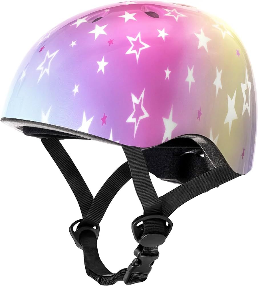 SULIFEEL Kids Bike Helmet for Boys and Girls Adjustable Toddler Skateboard Helmet for Multi-Sport... | Amazon (US)