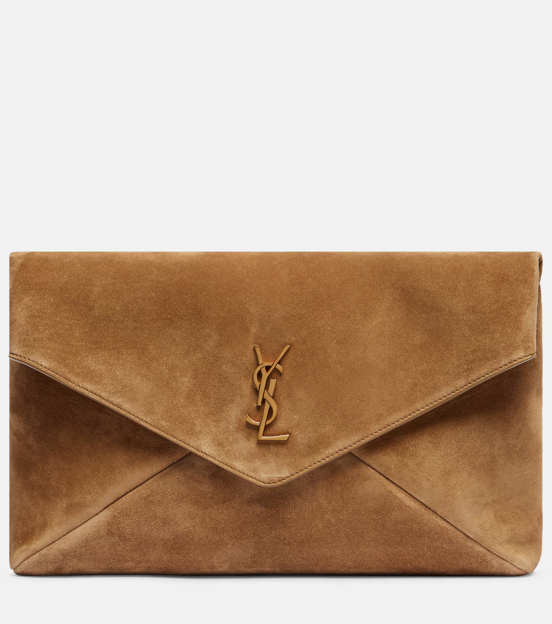 Cassandre Large suede clutch | Mytheresa (US/CA)