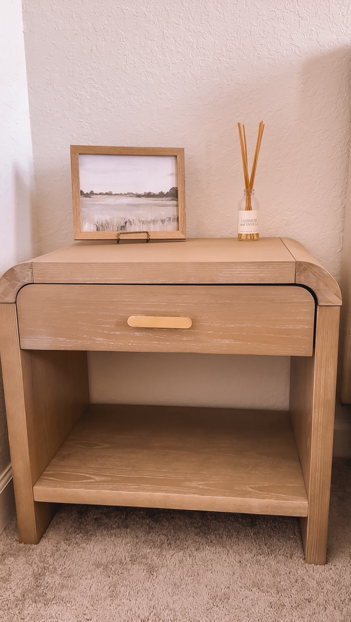 My nightstands are currently on sale under $150
A great size, pretty shape and a lux look for less.

#LTKHome