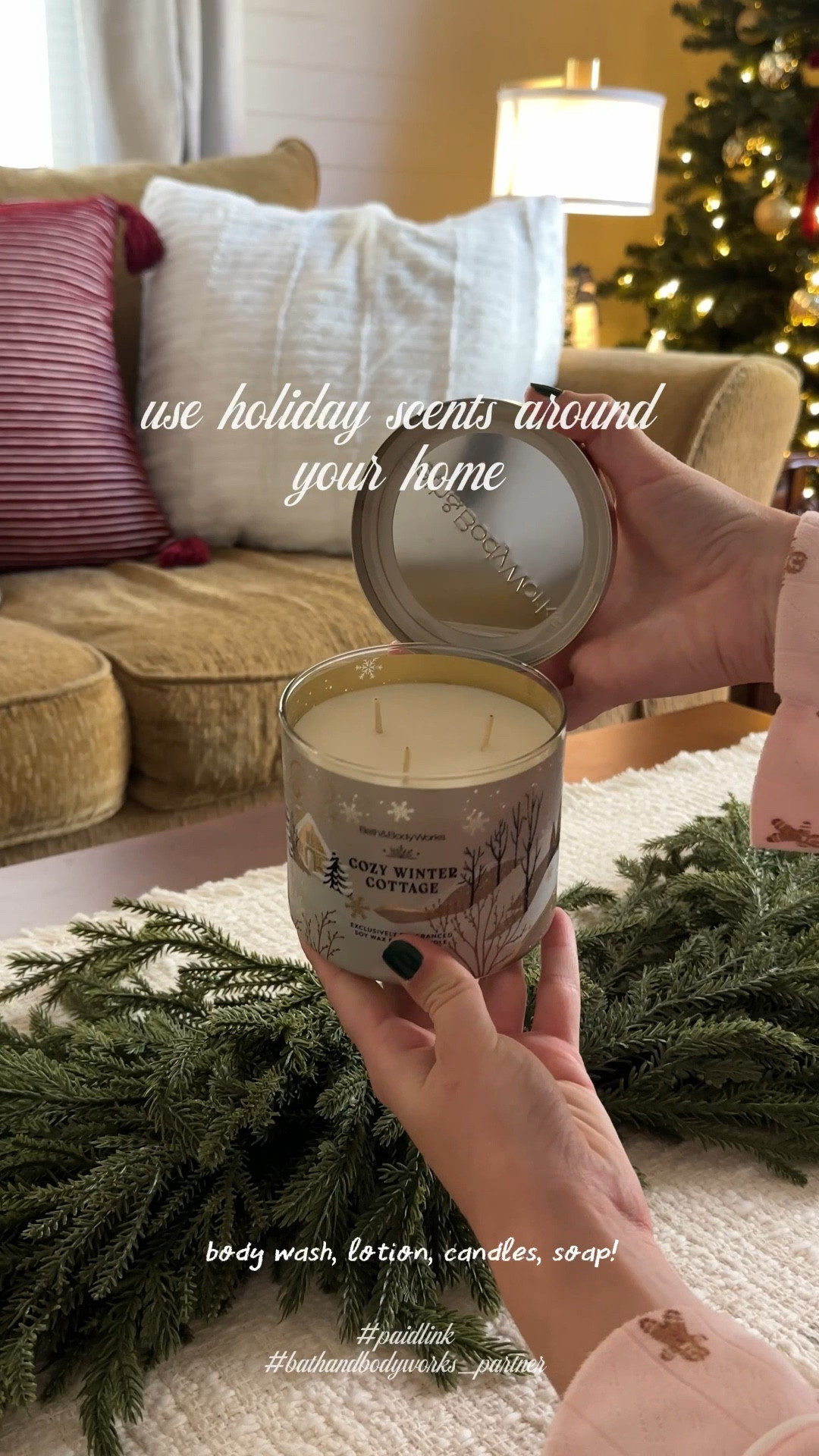 #bathandbodyworks_partner  #paidlink romanticizing your life this holiday season starts with the little things🎄⭐️ I hope this inspires you to slow down & enjoy the small moments this christmas season! ❤️ @bathandbodyworks 

#LTKGiftGuide #LTKSeasonal #LTKHoliday