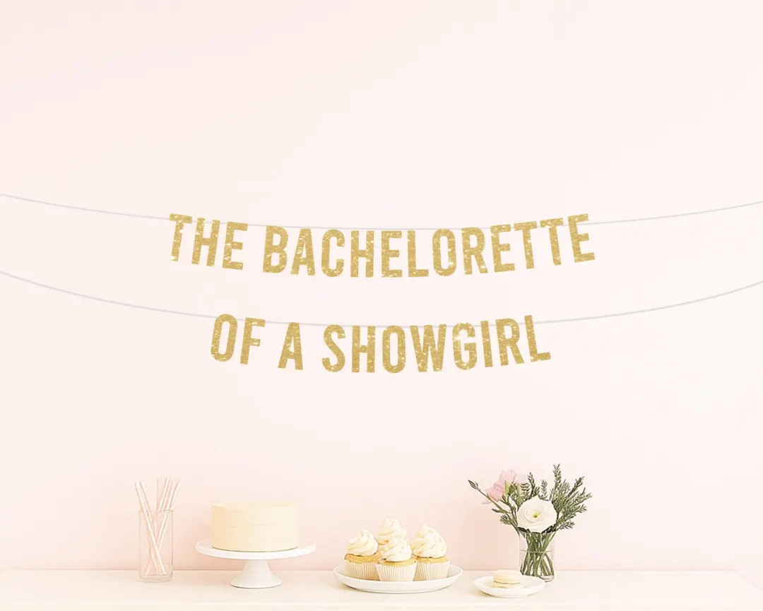 The Bachelorette of a Showgirl, Showgirl Bachelorette Party, the Life of a Showgirl, Showgirl Bri... | Etsy (US)