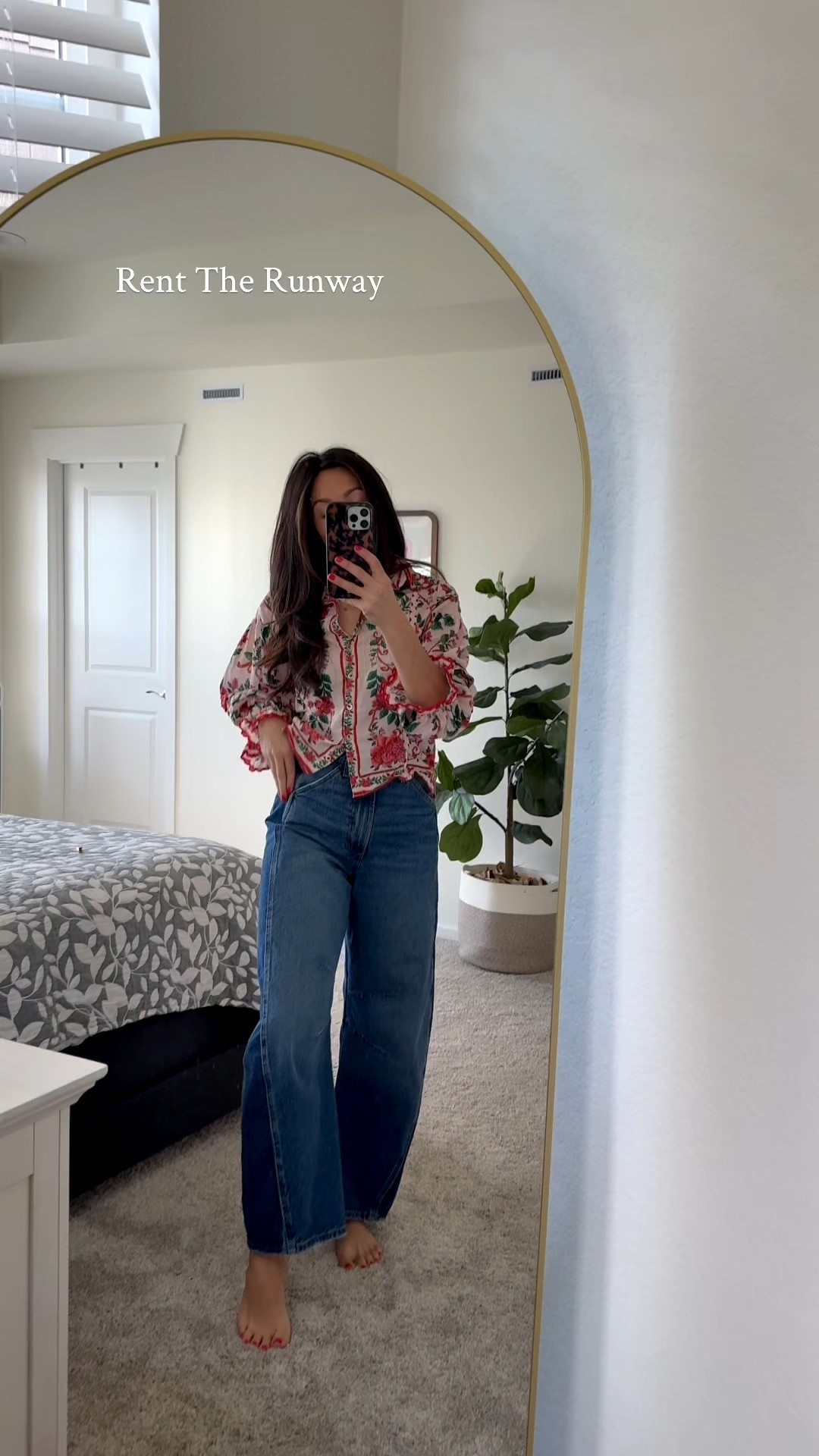 Rent the runway favorites from this style rental. I’m in love with these barel jeans and the farm rio print 

#LTKSeasonal #LTKValentine #LTKootd