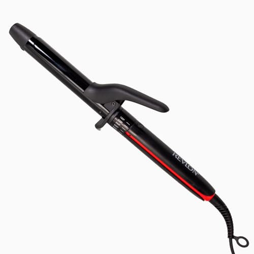 REVLON Smoothstay 1 Inch Curling Iron - Coconut Oil Infused Curling Wand Helps Enhance Shine & Smoothness, Creates Tight Bouncy Curls, and Reduced Frizz | Amazon (US)