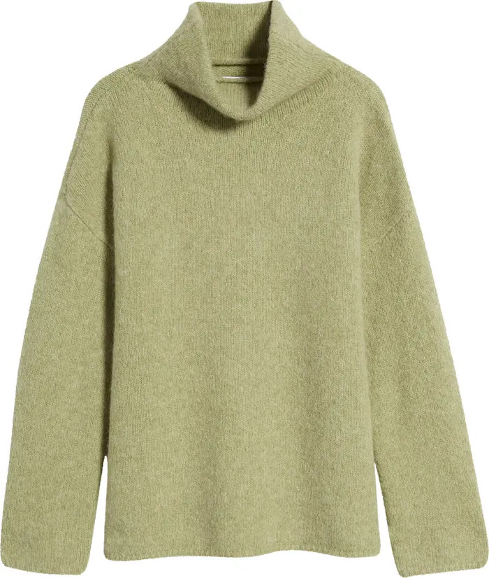 Fuzzy Cowl Neck Sweater | Nordstrom