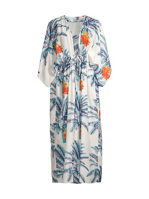 San Cipriano Cotton-Silk Caftan | Saks Fifth Avenue