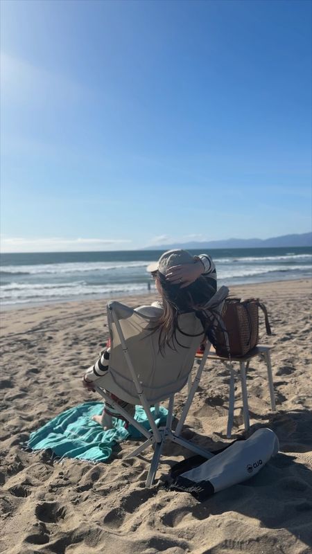 oodbye, clunky beach chairs, HELLO @cliqproducts! #ad I love this Riviera beach chair because….

It folds up so compactly…

It’s super lightweight…

So easy to carry with its carry case…

It sets up and folds down in seconds…

The “just right” recline is perfect for lounging comfortably…

It’s stain resistant and machine washable…

And the design is definitely *aesthetic* and it’s cute enough that I can use it indoors too when I need extra seating for get togethers at home. 

Grab yours for all your upcoming summer adventures! 
#summermusthaves #beachdayeveryday #summeressentials 

#LTKswim #LTKtravel #LTKhome