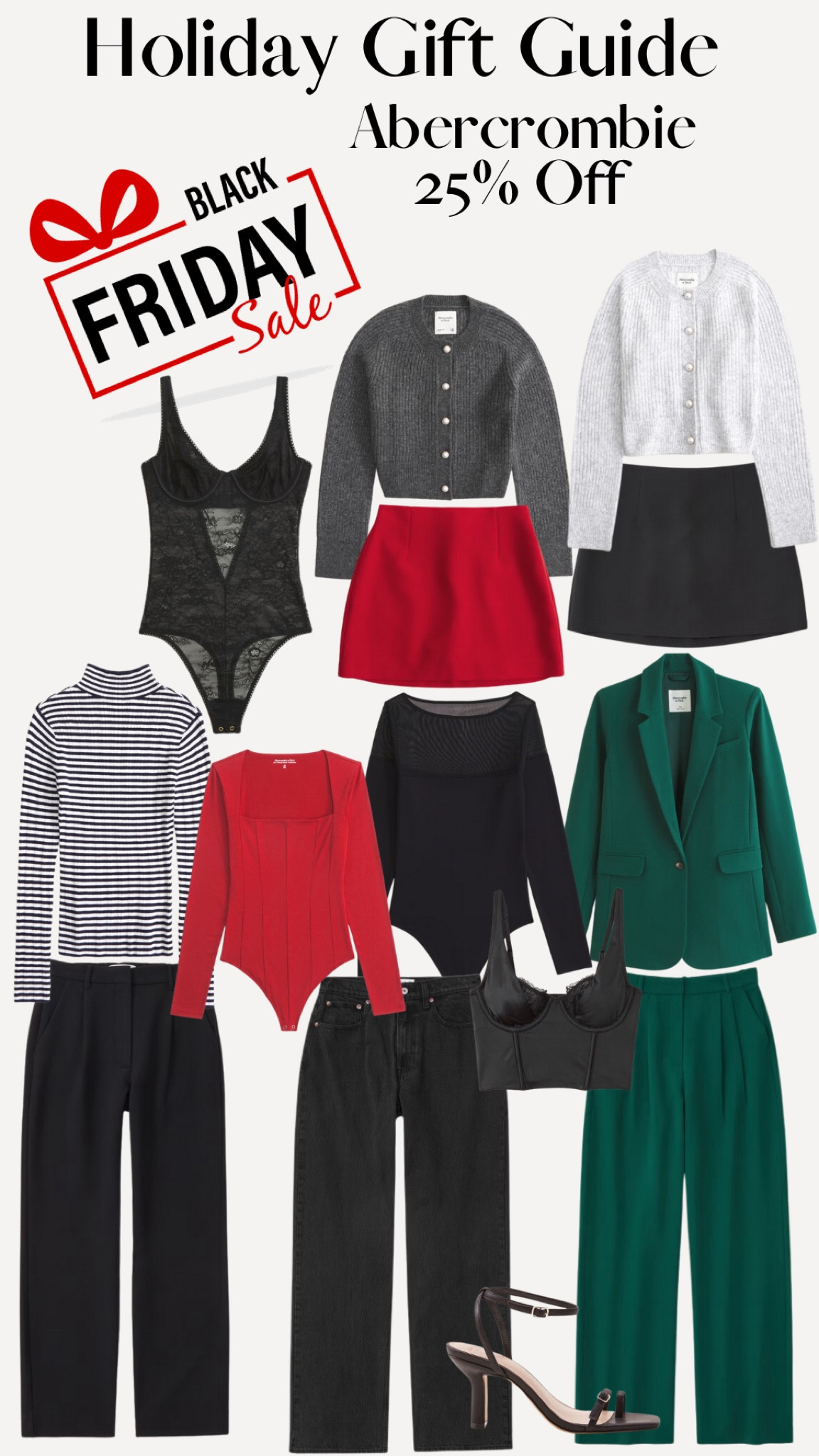Abercrombie Sale
Black Friday 
Holiday 
Gift Guide
Sale

#LTKCyberWeek #LTKsalealert #LTKHoliday