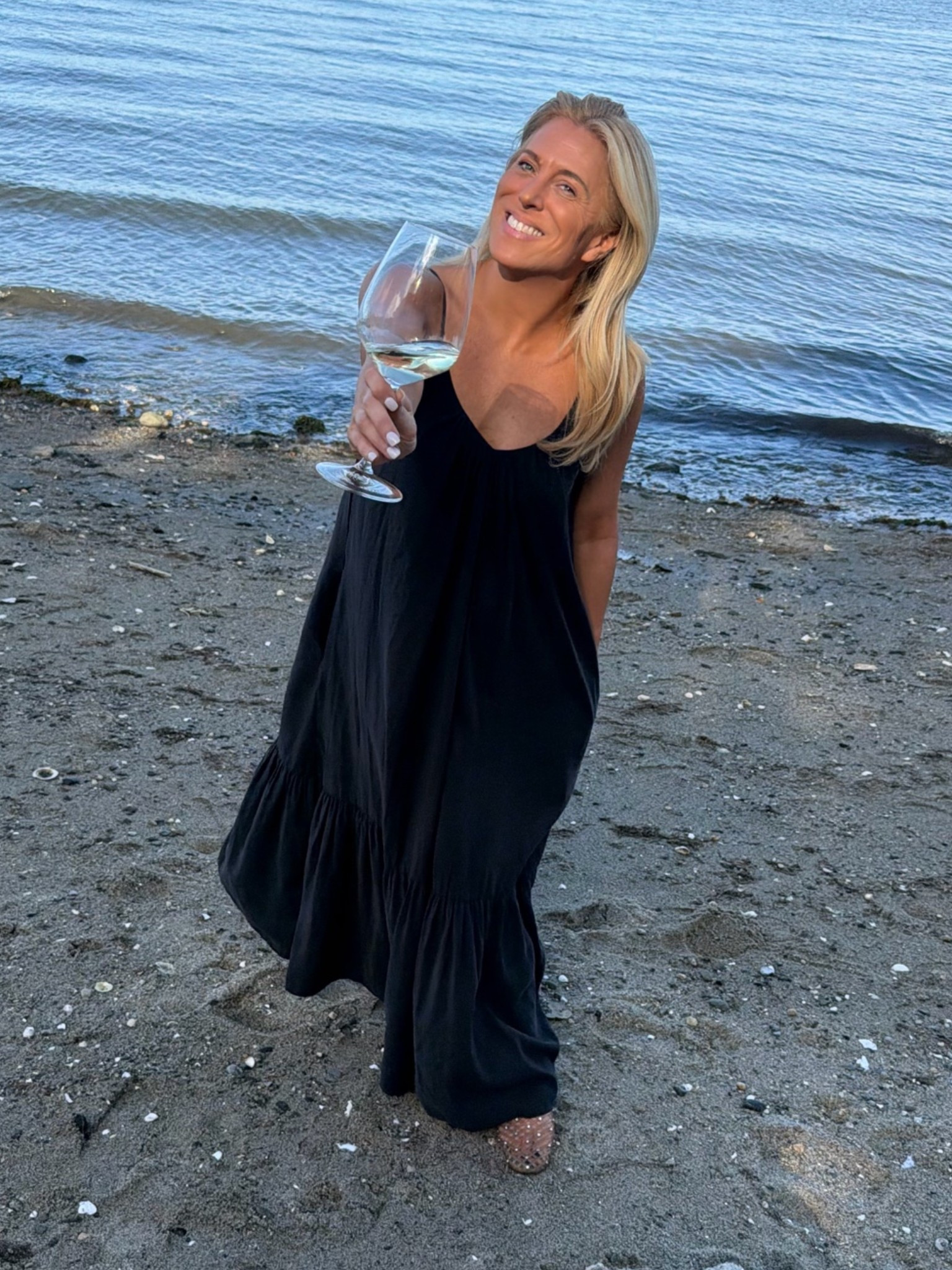 This floaty ruffle dress is perfection. Only $59 right now.

#LTKootd