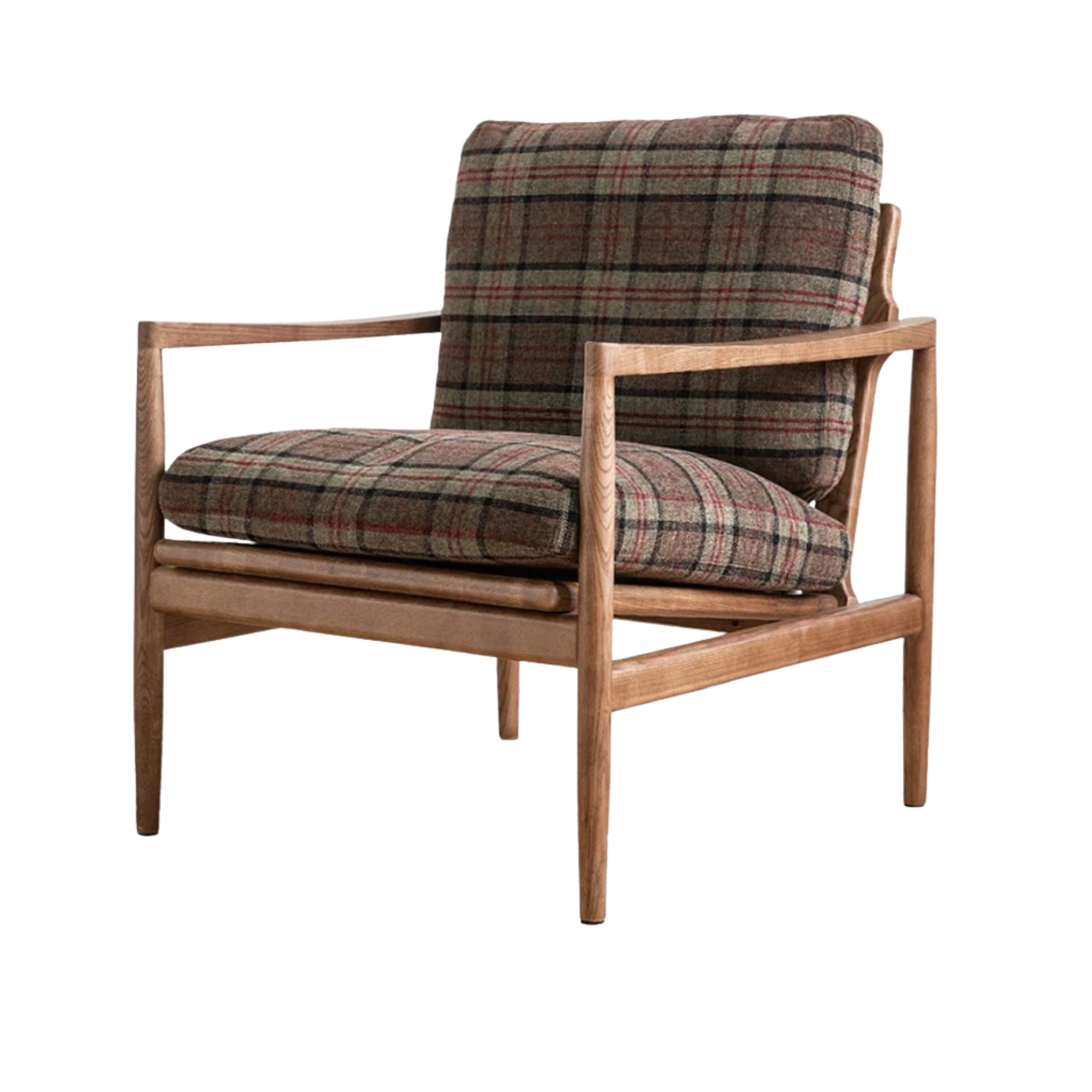 This chair is what all of my cozy cabin dreams are made of! The plaid and wood texture on this accent chair are perfect for creating a cozy rustic cabin feel at your vacation home or in your living room! So goodn 

#LTKSaleAlert #LTKHome #LTKdayinmylife
