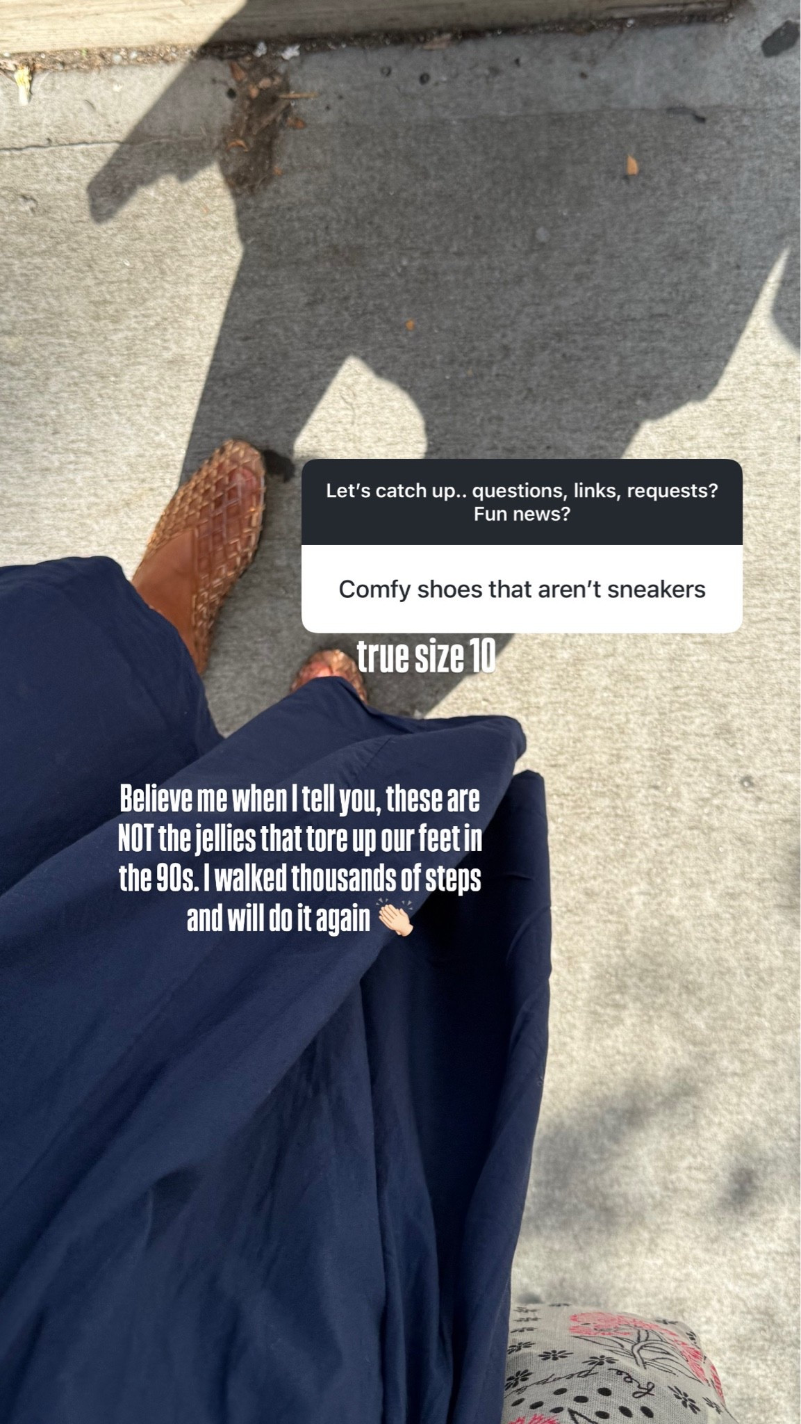 Comfy flats, true size 10

Casual style, ootd, comfortable shoes, sneakers alternative, sandals alternative, fall fashion

#LTKOver40 #LTKootd #LTKdayinmylife