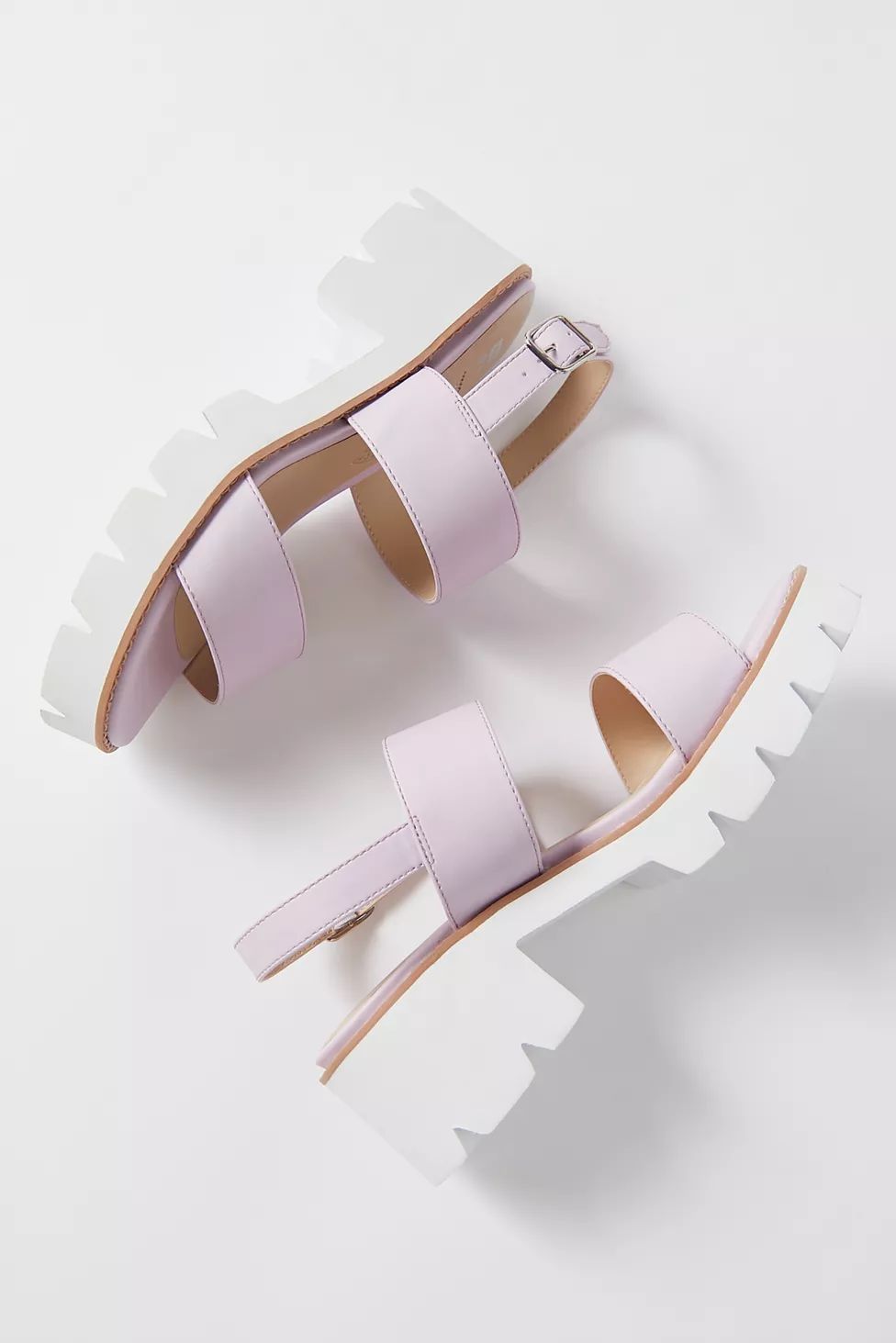BC Footwear Left Unsaid Buckle Lug Sandal | Urban Outfitters (US and RoW)