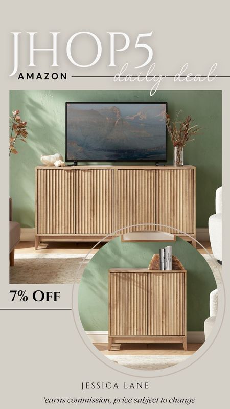 Amazon daily deal, save 7% on this gorgeous fluted media accent cabinet. Accent cabinet, Amazon home, Amazon furniture, fluted cabinet, media cabinet, Amazon deal

#LTKSaleAlert #LTKHome #LTKStyleTip