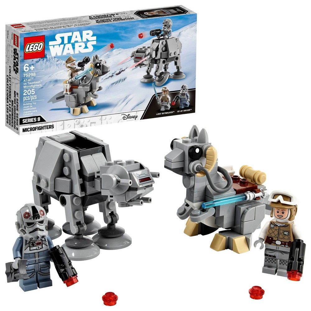 LEGO Star Wars AT-AT vs. Tauntaun Microfighters Building Toy 75298 | Target