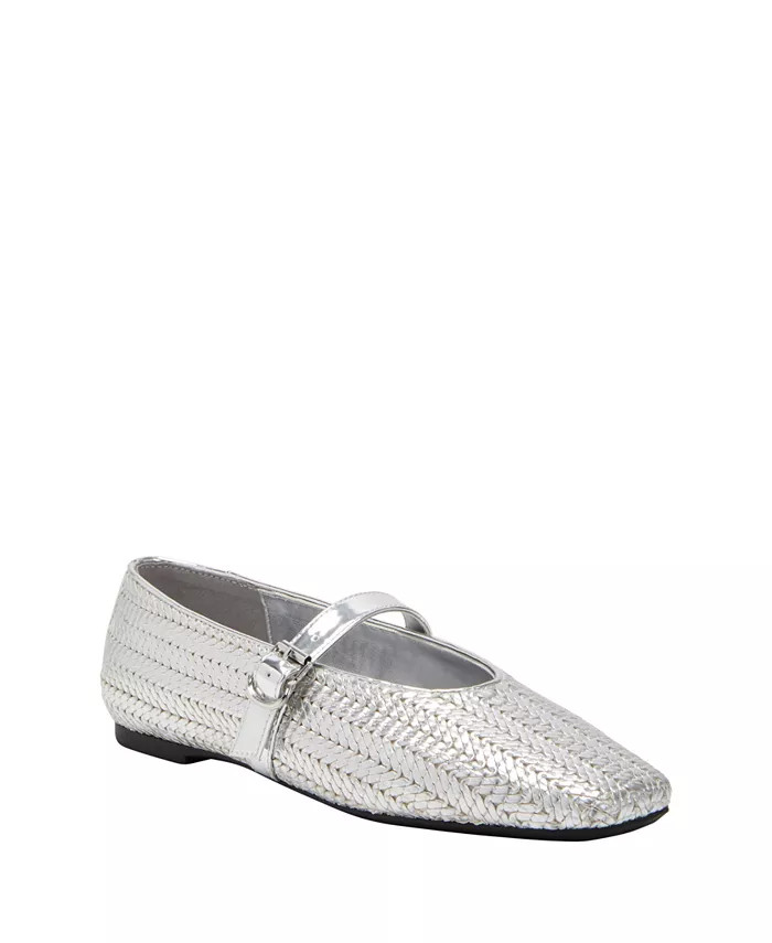 Katy Perry Women's The Evie Mary Jane Woven Flats - Macy's | Macys (US)