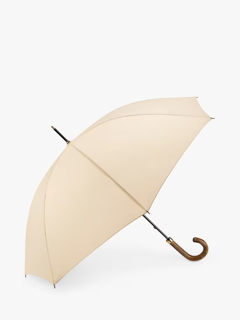 Fulton Commisioner Umbrella, Cream | John Lewis (UK)