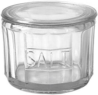 Creative Co-op DA3024 Salt Glass, 4.5"L x 4.5"W x 3.5"H, Clear | Amazon (US)