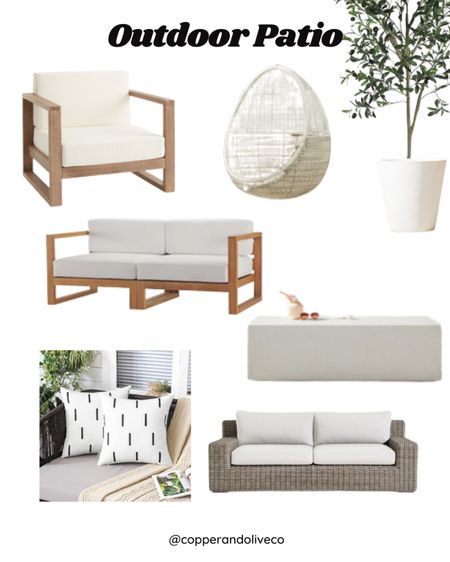 Summer is here! Get your patio ready for outdoor activities! Loving these neutral outdoor pieces! #outdoor #patiofinds #outdoorsofa #outdoorliving 

#LTKhome #LTKSeasonal
