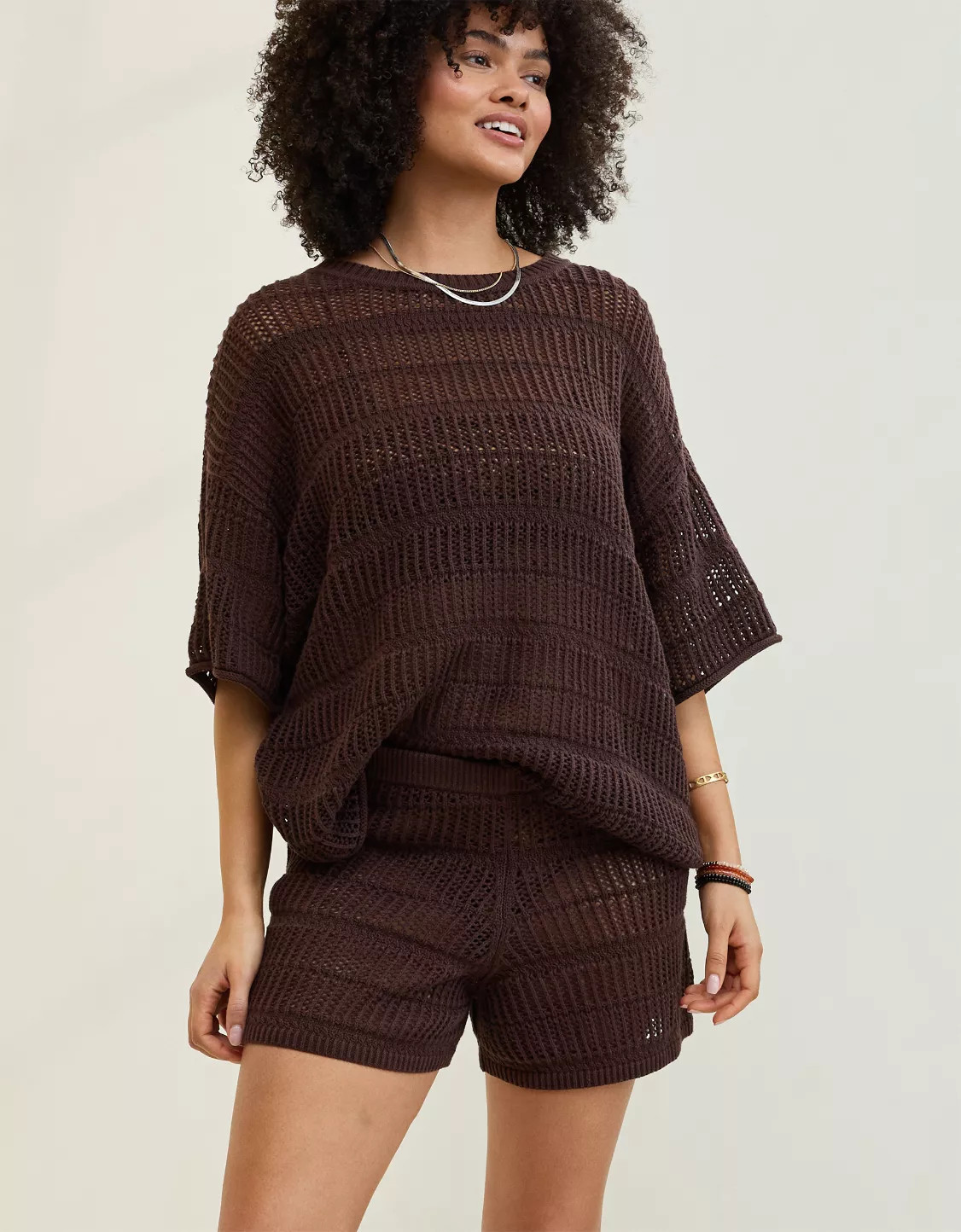 Aerie Crochet Short | American Eagle Outfitters (US & CA)