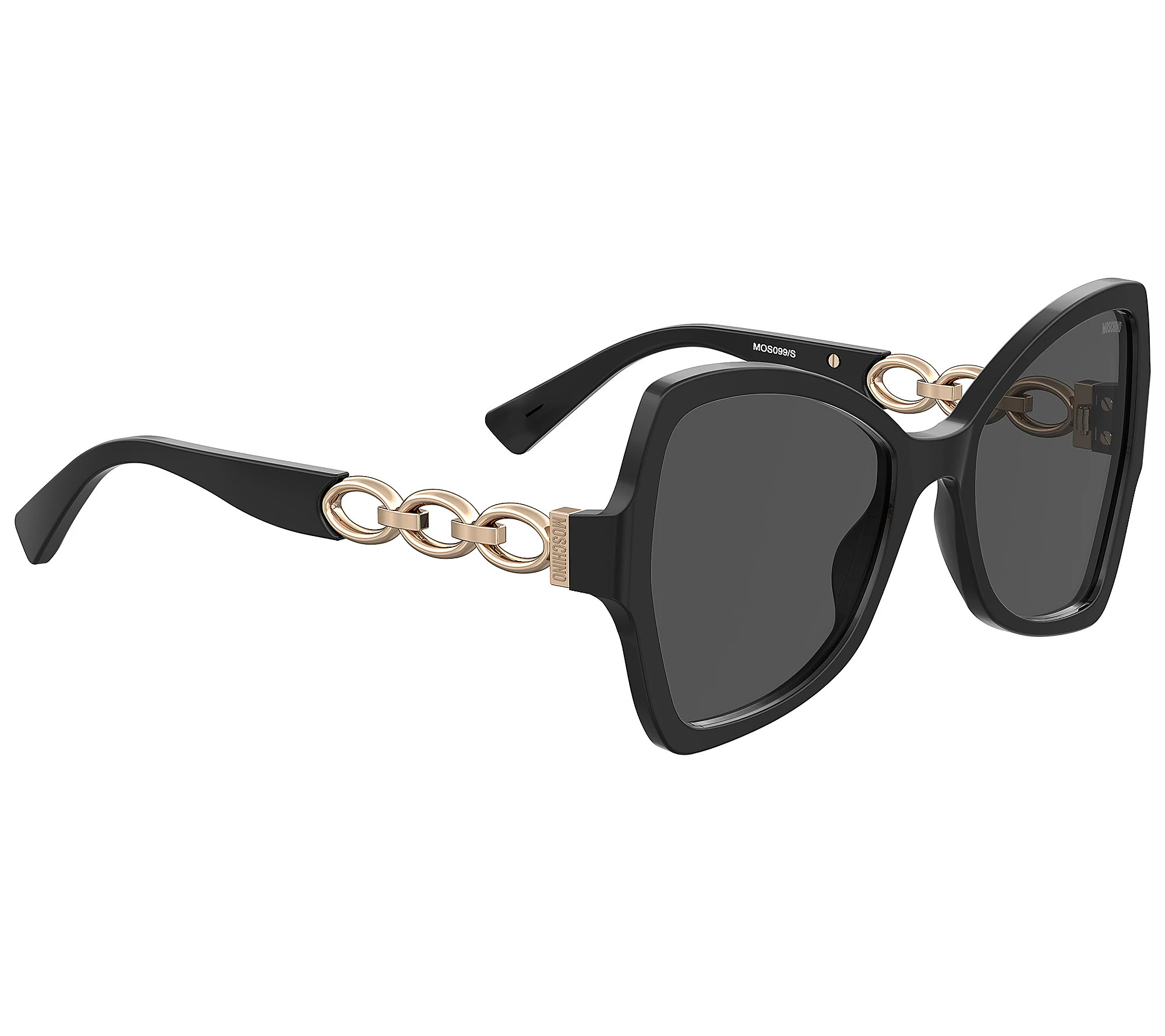 Moschino Black Butterfly Sunglasses | QVC