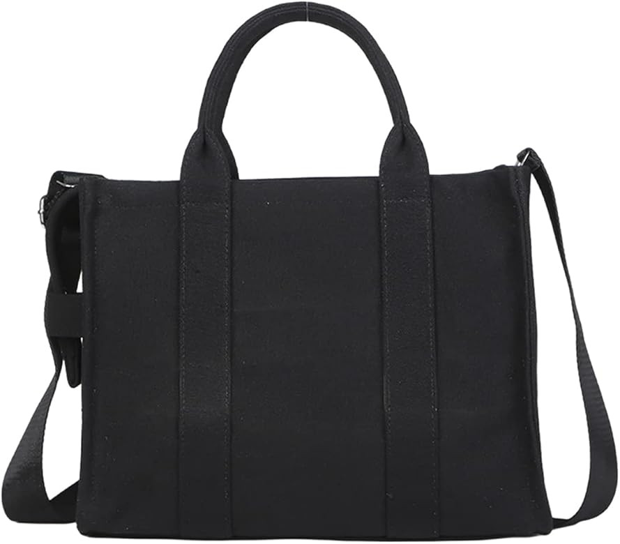 Ladies Handbags Large Capacity Tote Bags Shopping Bags Simple Tote Shoulder Bags Black Tote Bags | Amazon (US)