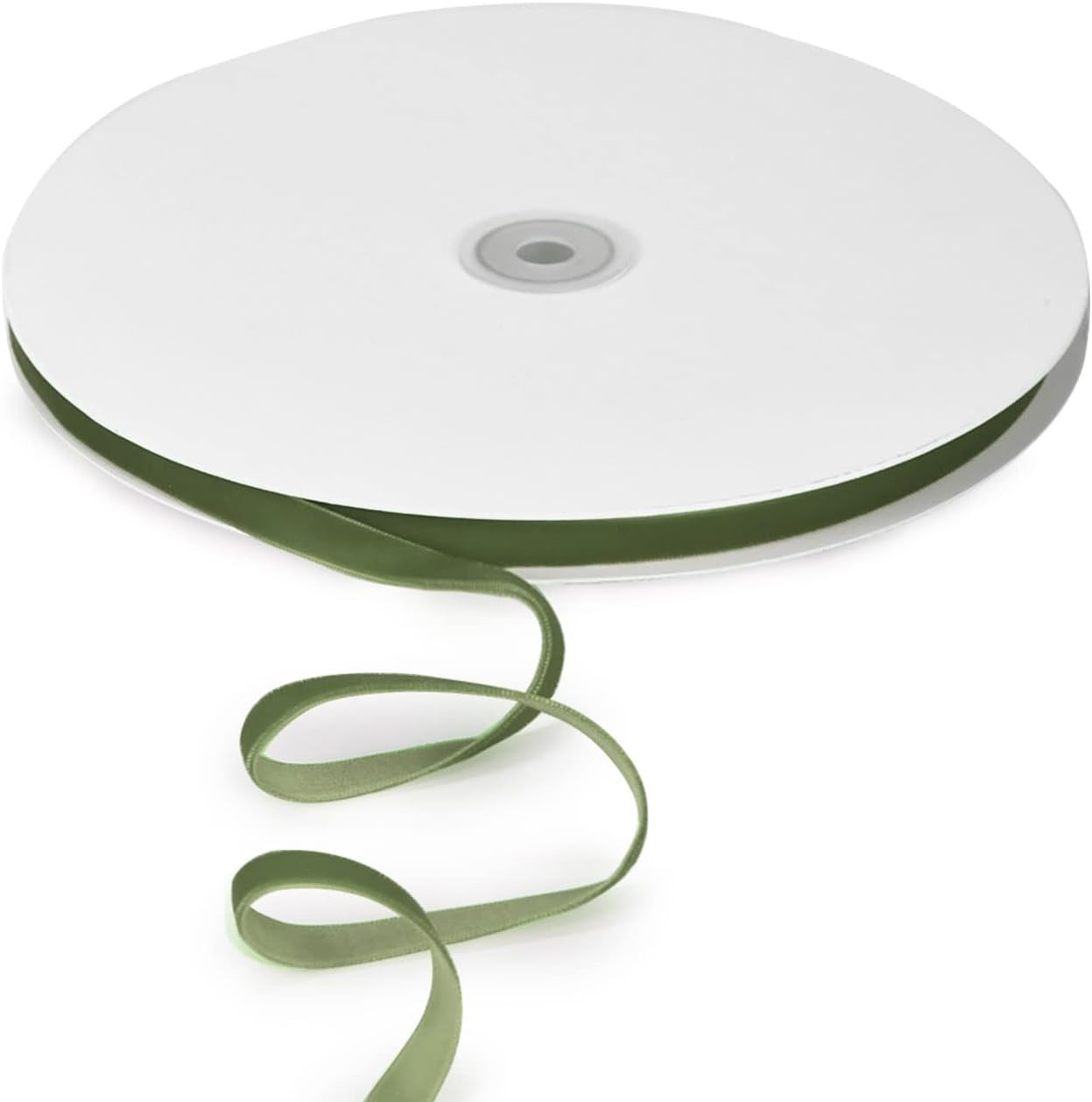 25 Yard Velvet Ribbon for Gift Wrapping DIY Crafts | 1 Roll 3/8” Vintage Single Face Spool Sati... | Amazon (US)