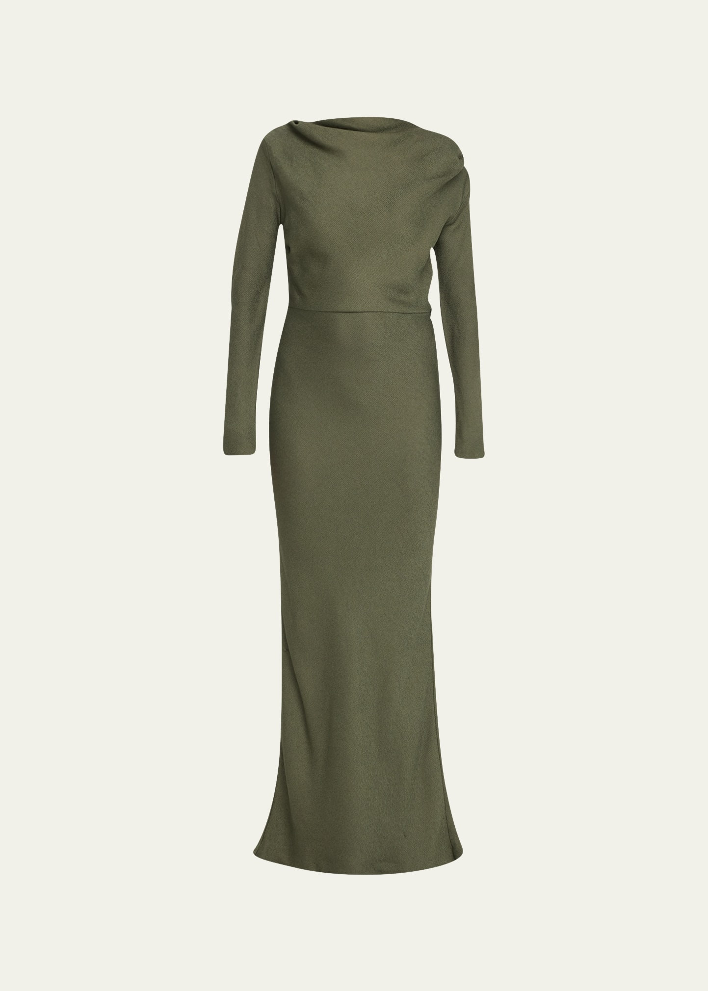 Co Cowl Back Satin Gown | Bergdorf Goodman