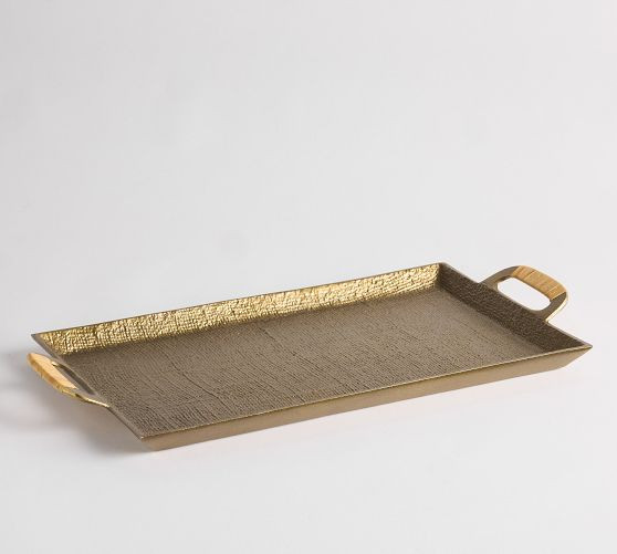 Textured Rustic Tray | Pottery Barn (US)